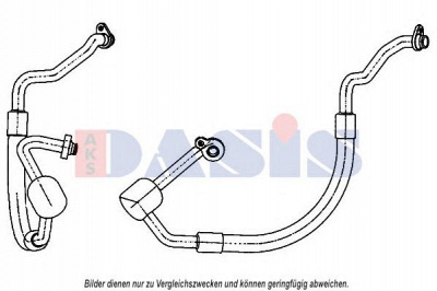 AKS DASIS 885867n -  Трубопровод низкого давления, кондиционер